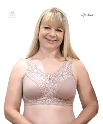 Brasier Post Mastectomía Contorno de Rosas 103 - Livit - Amanda González