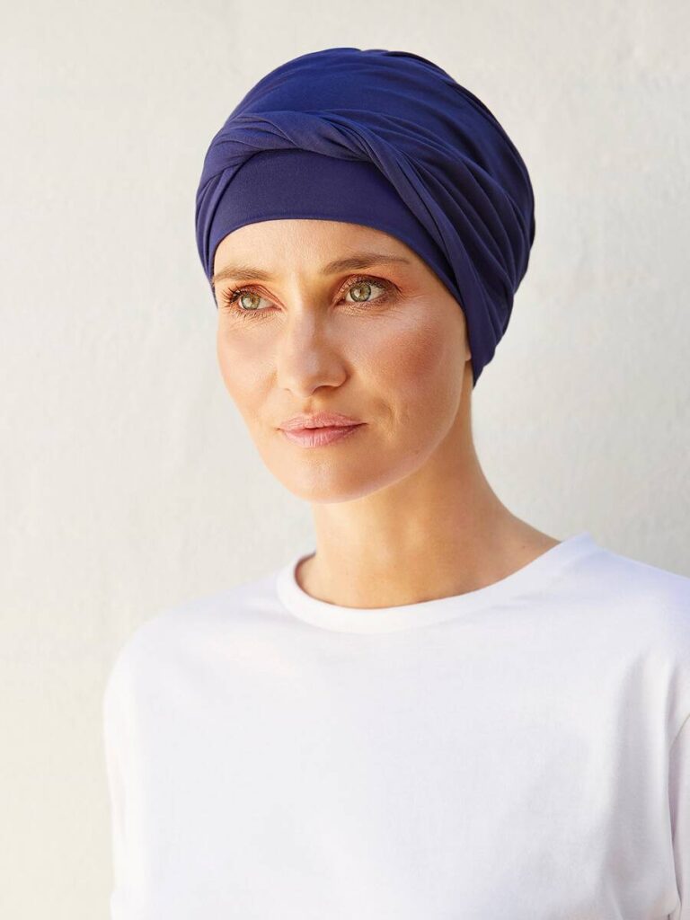 Shakti Turban - Azul oscuro - 1510-0255