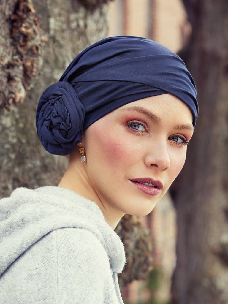 Zuri Turban - Iris negro - 1484-0655
