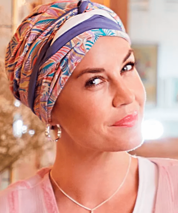 Turbante Beatrice turban con cintas - Adornos festivos - 1419-0911