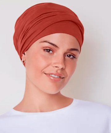 Turbante Emmy turban V - Rojo polvoriento - 1552-4004