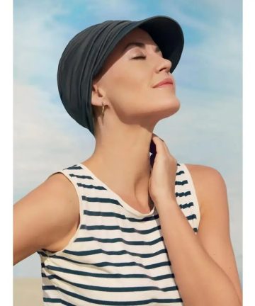 Turbante B,B. Bella gorra de sol - Gris acero - 1328-0769