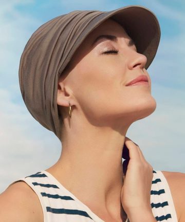 Turbante B,B. Bella gorra de sol - Marrón polvoriento - 1328-0318