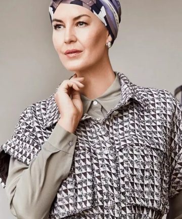 Turbante Lotus turban estampado - Esculturas de otoño - 1008-4007