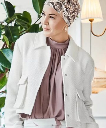 Turbante Lotus turban estampado - Naturaleza orgánica - 1008-4008