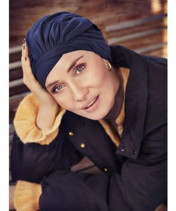 Turbante Sena turban - Iris negro - 1521-0655