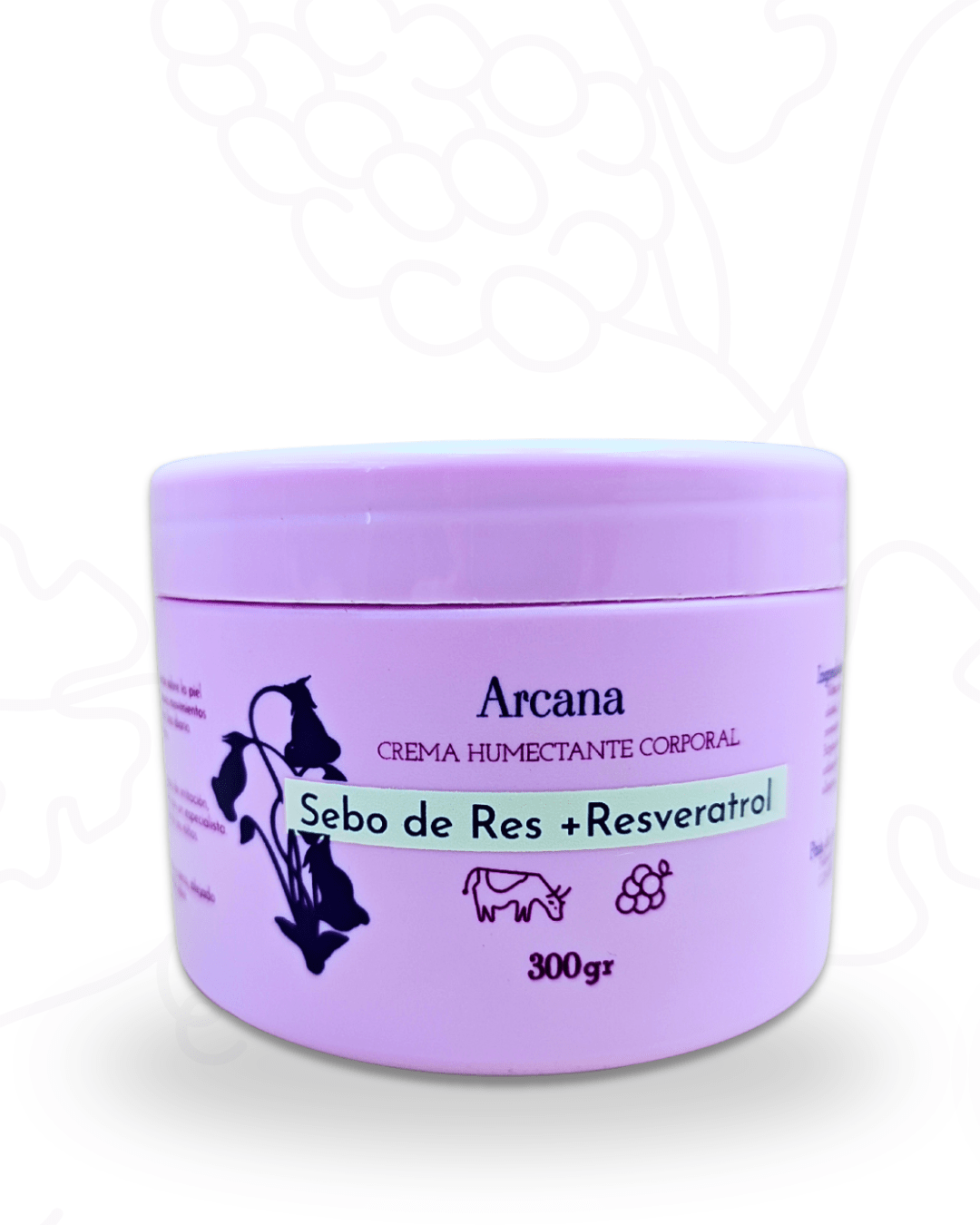 Crema humectante corporal Aarcana